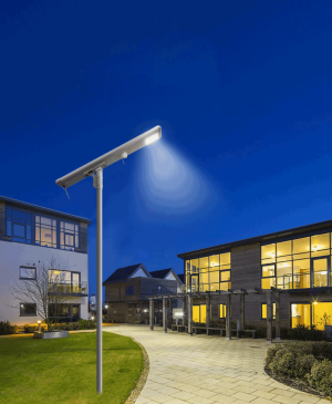 Highly Integrated 80W Solar Street Light System with CCTV Camera
