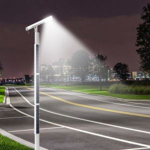 80W Smart Outdoor LED Solar Street Light All in One