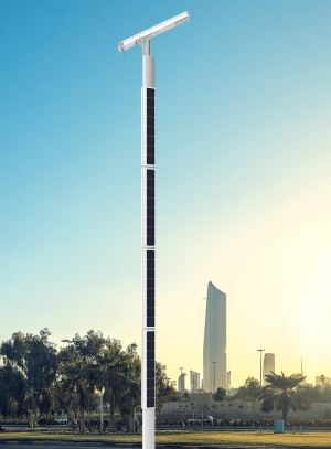 7m Pole 40W LED Designed Solar Street Light