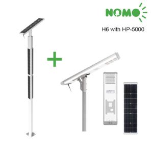 Solar Traffic and Telescopic CCTV Camera Mast Steel Pole Post