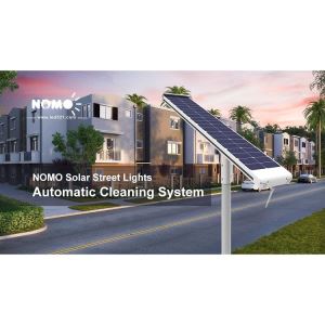 Programmed Cleaning Solar Street Light