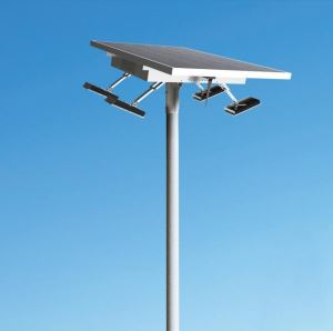 High Lumen Outdoor 80W LED Integrated Solar Street Light Integrated Solar Garden Light for ...