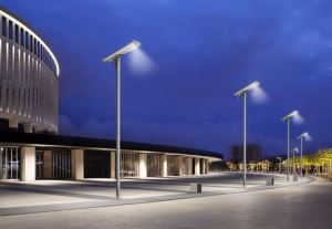 Substantial Solar Energy Integrated Street Light