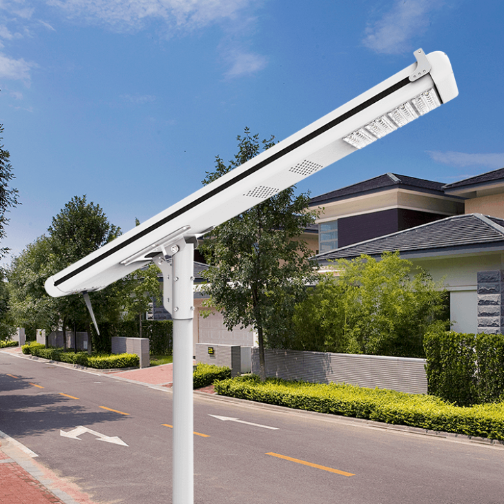 All in One LED 120W Integrated Solar Street Light