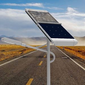 All In Two Autonomous Solar Panel Street Light